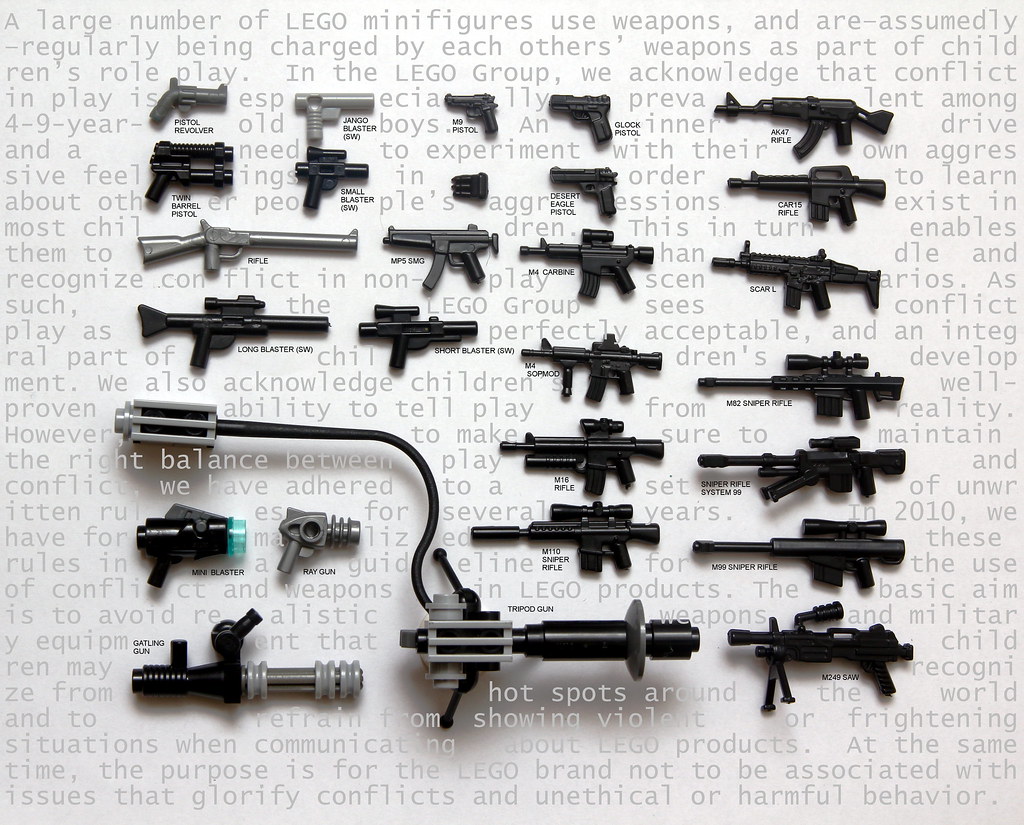 Toy Guns by Lego