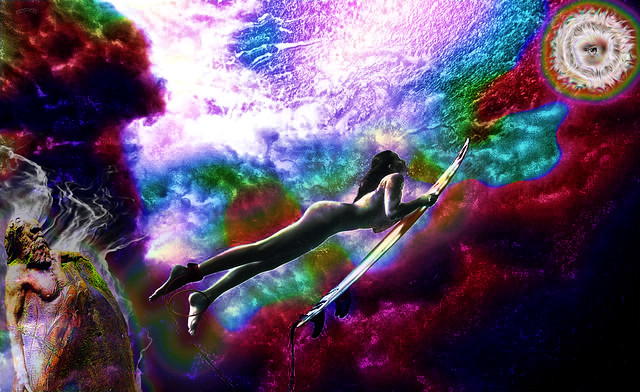 Space Surfer by R. Ayana