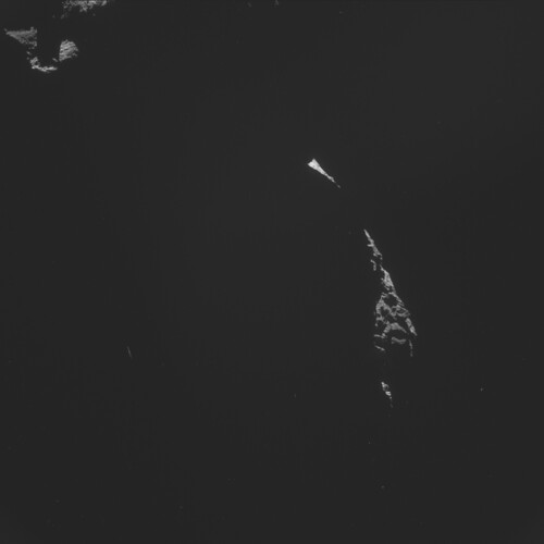 Comet 67P on 30 October (D) - NAVCAM