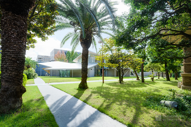 General view of Okayama University, Junko Fukutake Hall (岡山大学　Junko Fukutake Hall)