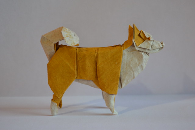 origami labrador