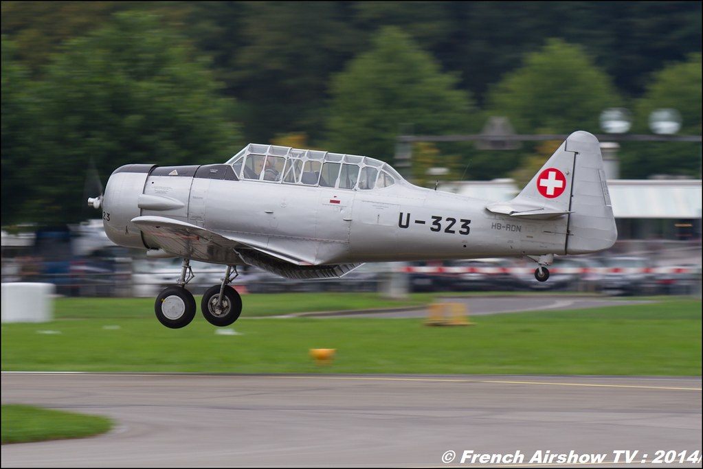 T-6 - U-323 - HB-RDN , AIR14 Payerne , suisse , weekend 1 , AIR14 airshow , meeting aerien 2014 , Airshow