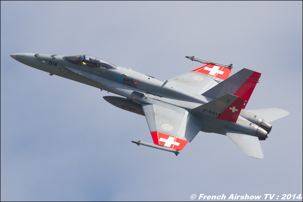 F/A-18 Hornet AIR14 Swiss Airforce J-5014 AIR14 Payerne 2014 Canon Sigma France contemporary lens 