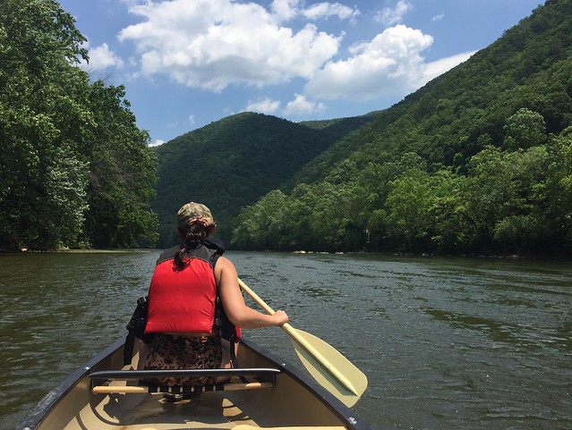 Summertime kicks off lots of fun recreational activities at Virginia State Parks (canoeing on the James River)