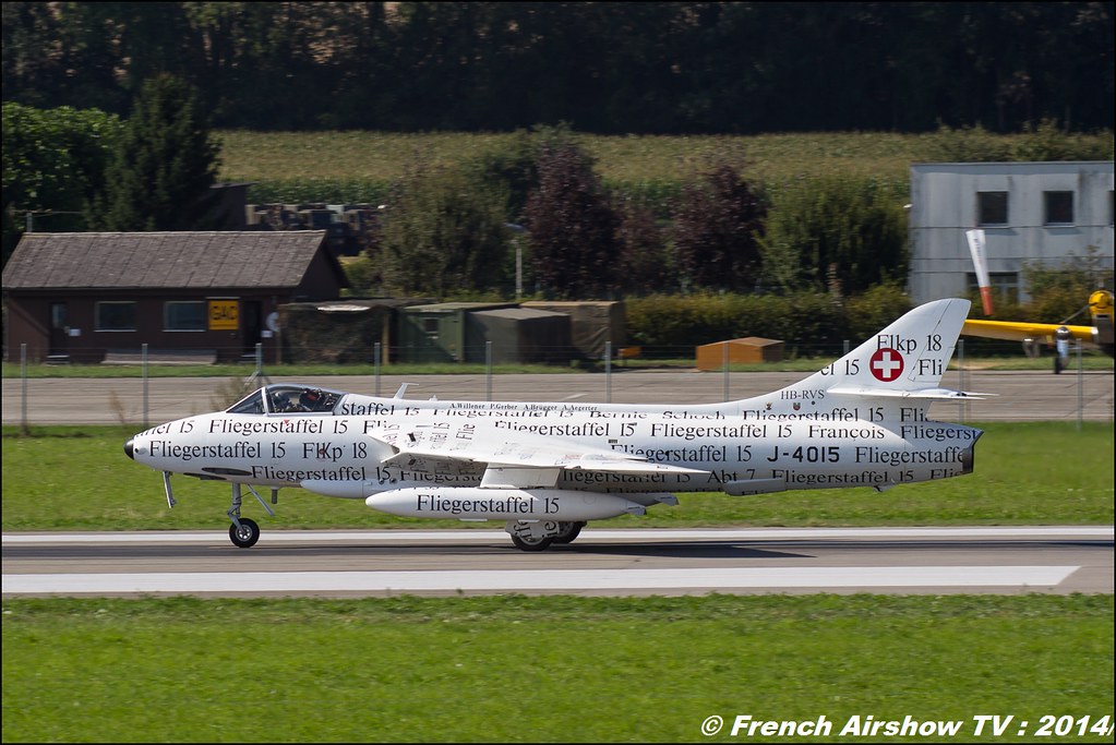 Hawker Hunter T.MK.58 J-4015 Papyrus AIR14 Payerne 2014 Canon Sigma France contemporary lens 