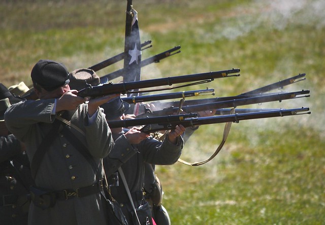 Visitors will experience shooting demonstrations at Sailor's Creek Battlefield State Park, Virginia