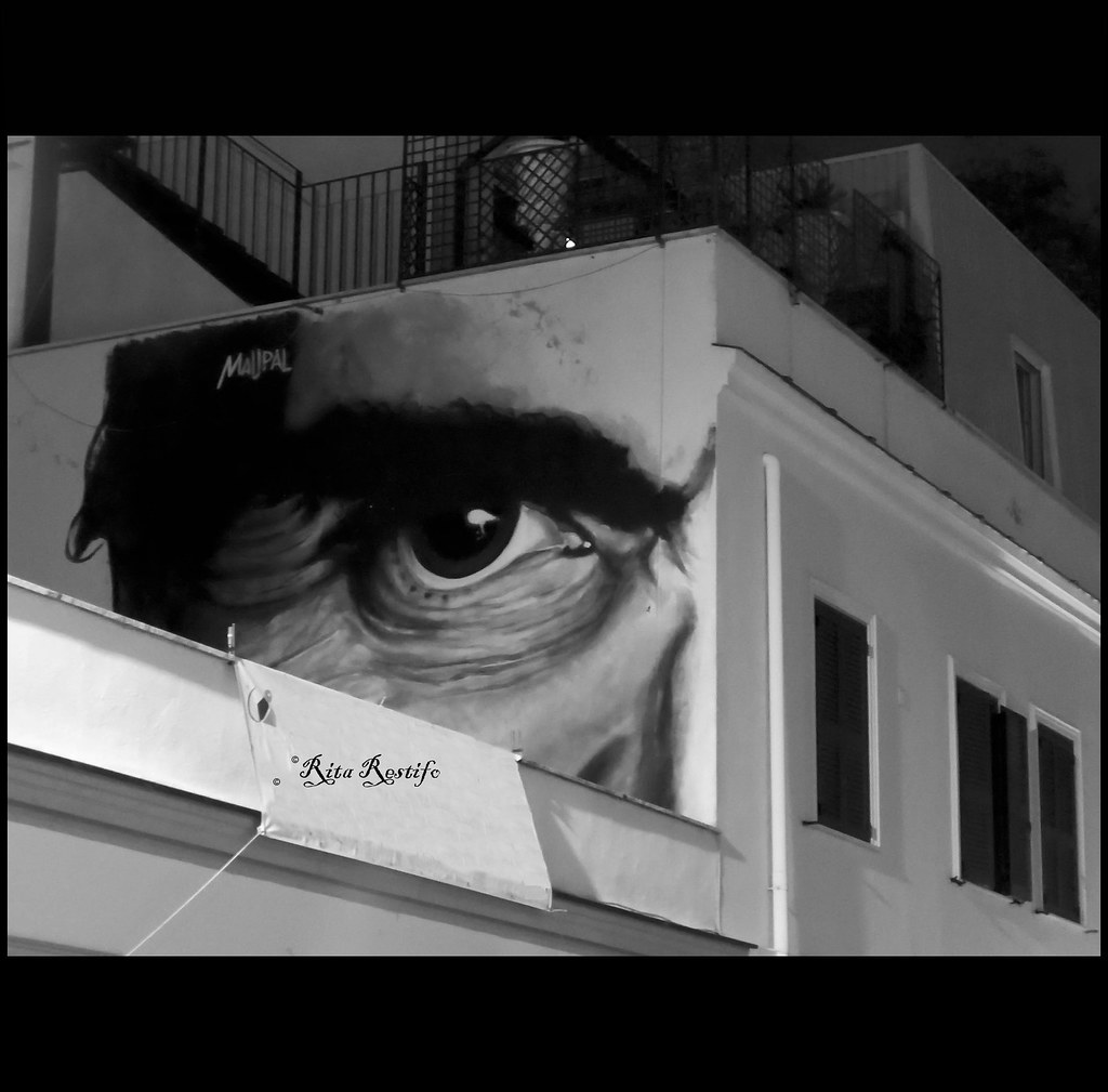 Risultati immagini per pigneto street art pasolini flickr