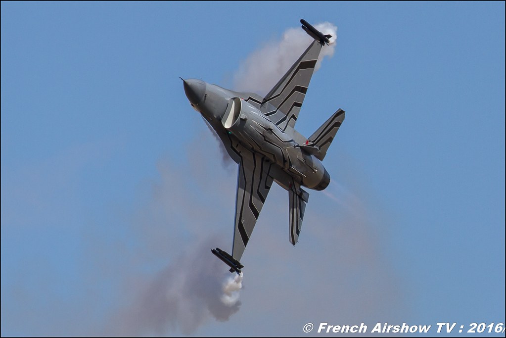 Belgian Air Force F-16 Solo Display, F-16 Belge , Meeting de l'air ba-125 Istres , Fosa , Meeting Aerien 2016