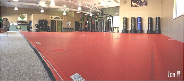 19 | 365 Space #cy365 #captureyour365 This is one of my favorite spaces. A space of solitude, a space of learning, a space of fitness, a space of comradery. #premiermartialartskc #kcpma #fitness #kravmaga #space #solitude #happiness