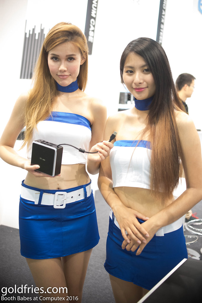 Booth Babes at Computex 2016