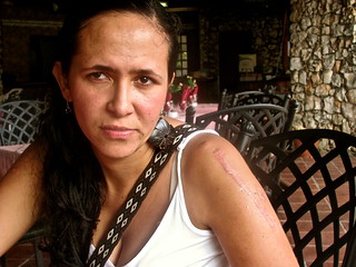 Diana Grajales, 27, has been a guerrilla for nine years. - 15673018401_194c3b2254_n