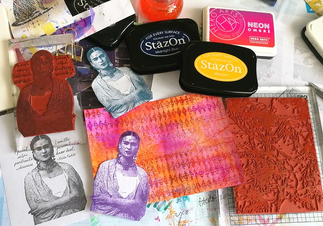 Frida Kahlo art journal