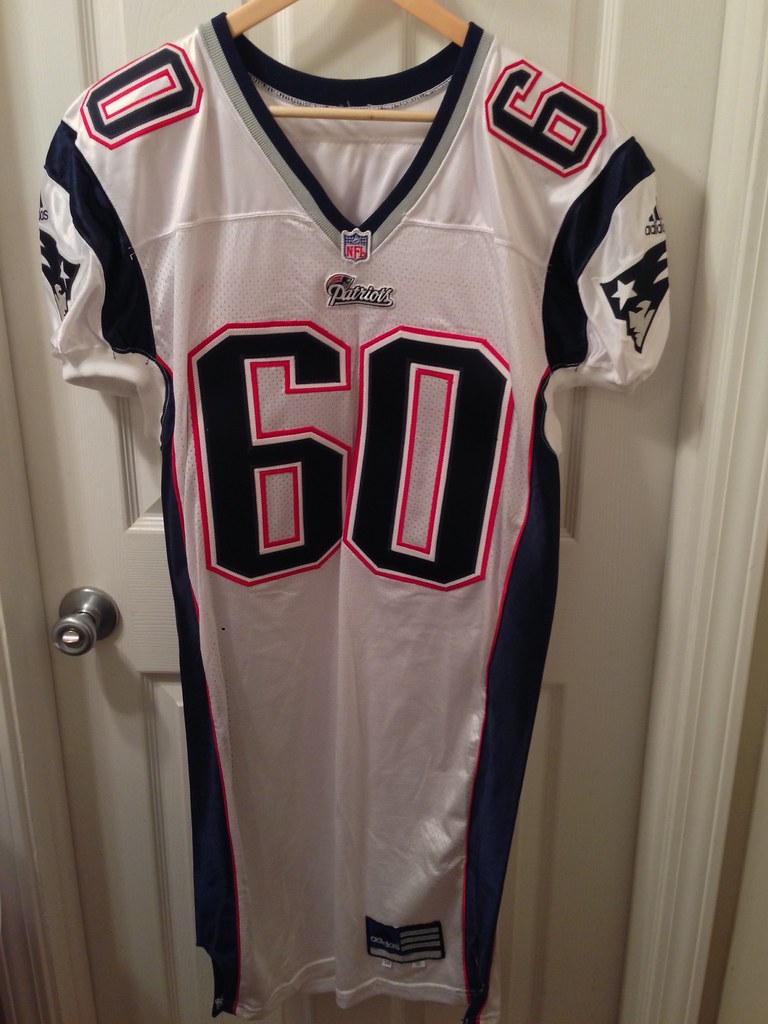 Patriots Game Worn/Issued Jerseys 15333634914_2961f07e9a_b