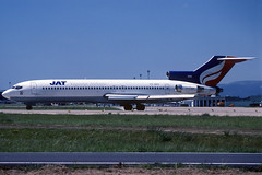 JAT B727-2H9 YU-AKG BCN 23/06/1997
