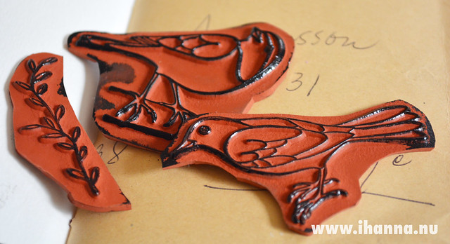 Tangled Pen Bird Stamp Set