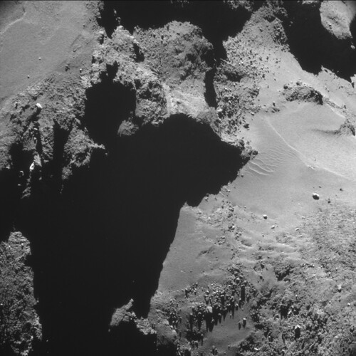Comet 67P on 24 October (A) - NAVCAM