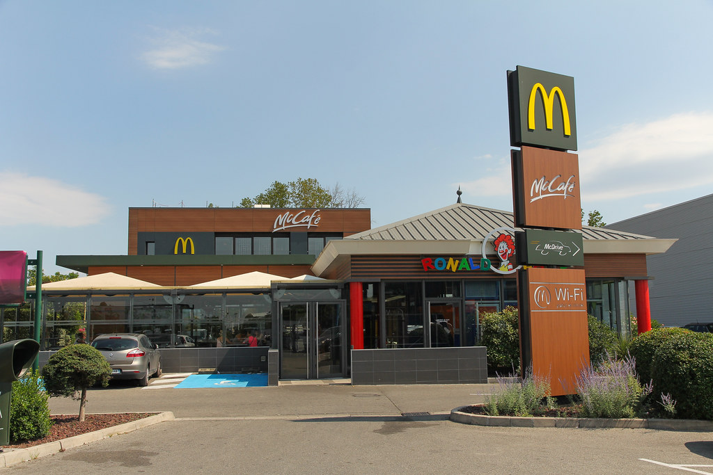 McDonald's Avignon Le Pontet (France) In the Avignon
