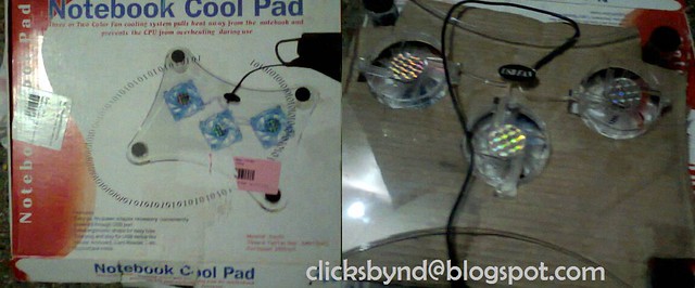 NOTEBOOK COOLING PAD AND TABLE