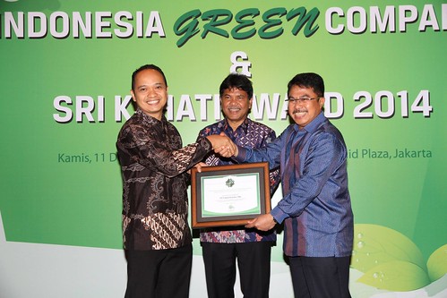 Indonesia Green Company & SRI KEHATI Award 2014