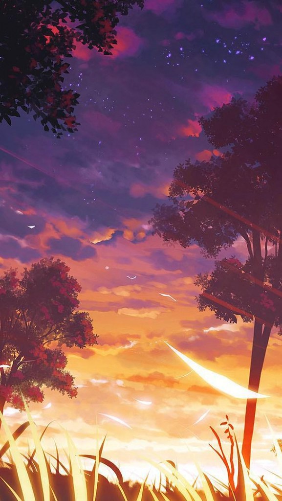 Anime Scenery Iphone Wallpaper Free Desktop | Anime ...