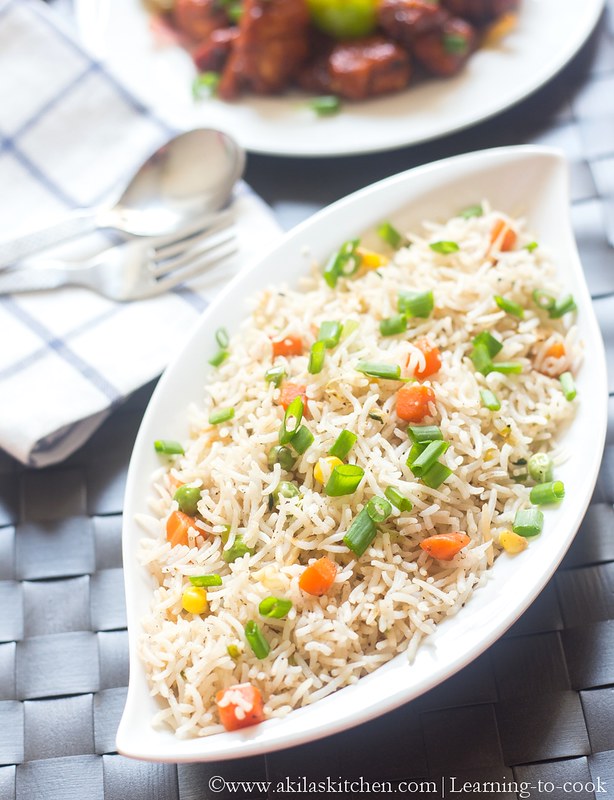 vegetable fried rice 