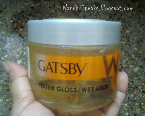 GATSBY WATER GLOSS SUPER HARD HAIR STYLER