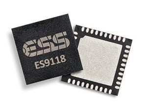 Mobile audio SoC ESS ES9118 chip