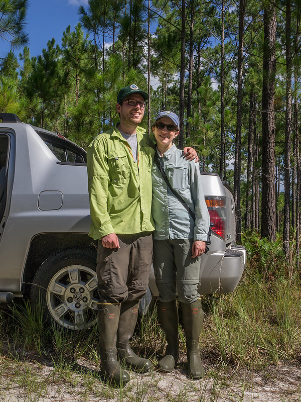 Zach and Jean Bradford at the Green Swamp