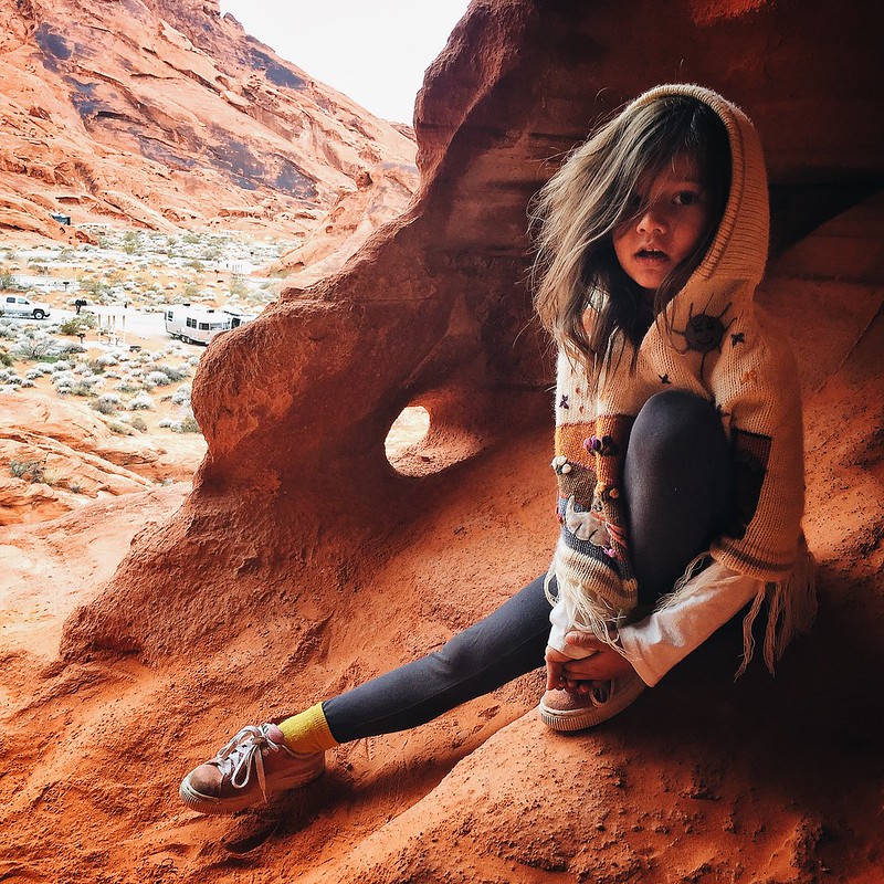 Mila at Valley of Fire