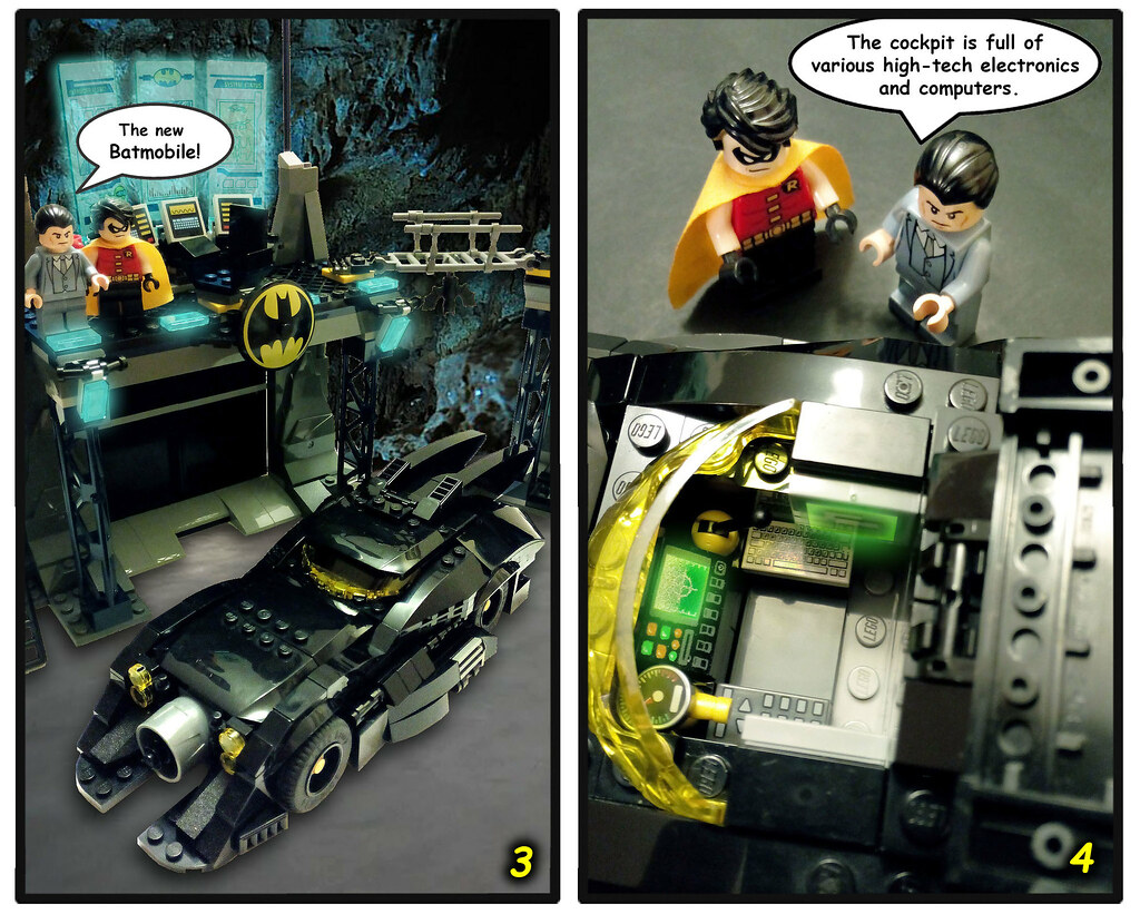 Lego Batman | Custom MOC Batmobile Comic Style Introductio… | Flickr