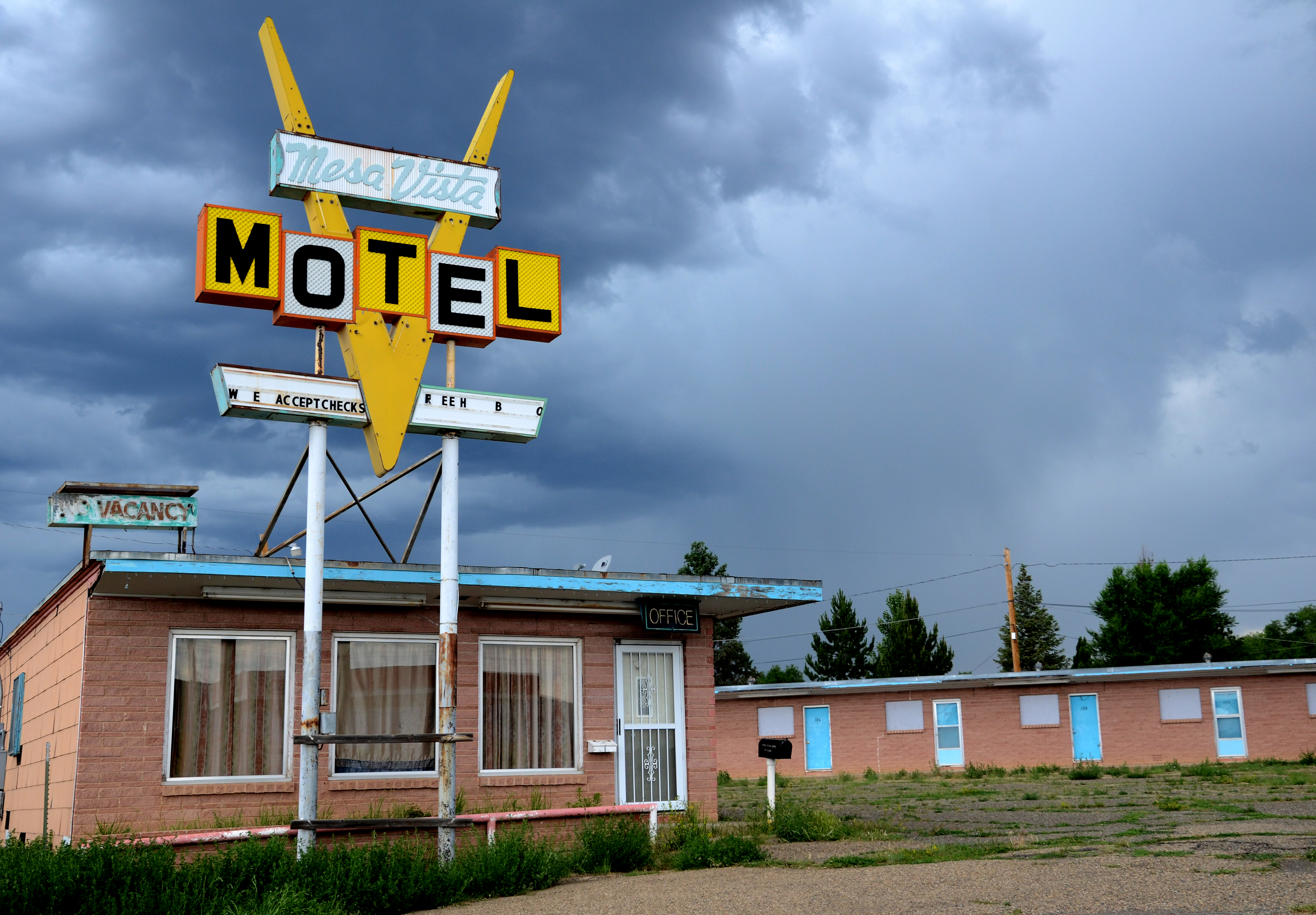 Mesa Vista Motel - Raton, New Mexico U.S.A. - June 28, 2016