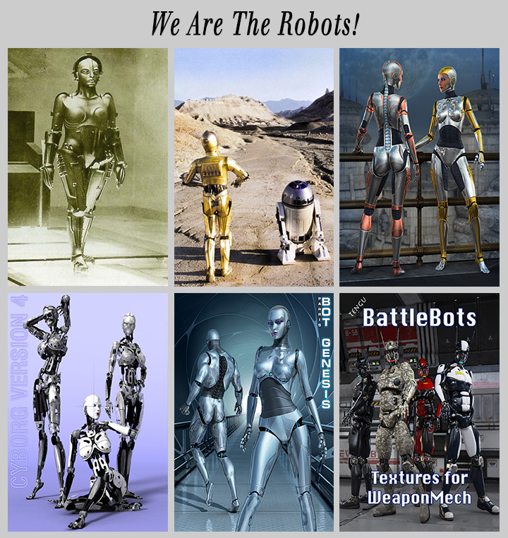 a collection of robots