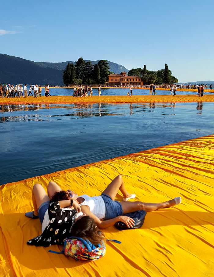 The Floating Piers, Iseo Lake