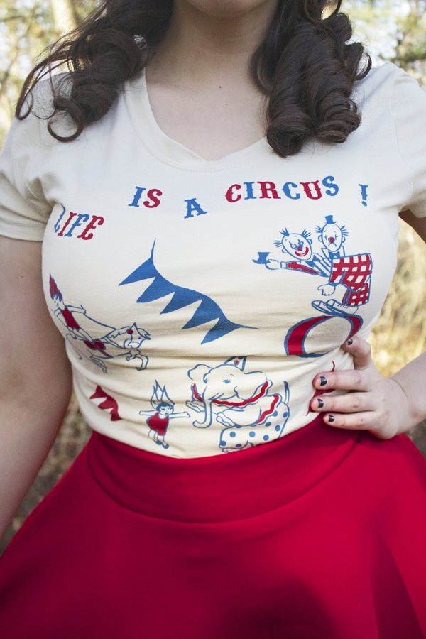 life is a circus tee