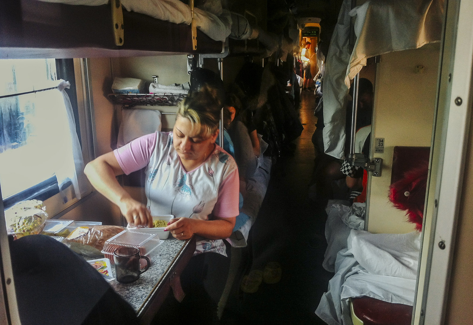 Russia | Trans Siberian Railway | Life in Platzkart Coach