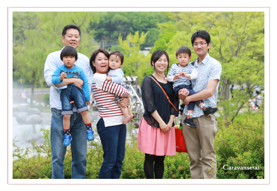 モリコロパーク（愛知県長久手市）　屋外撮影　家族写真　子供写真　ロケーションフォト　データ　自然な