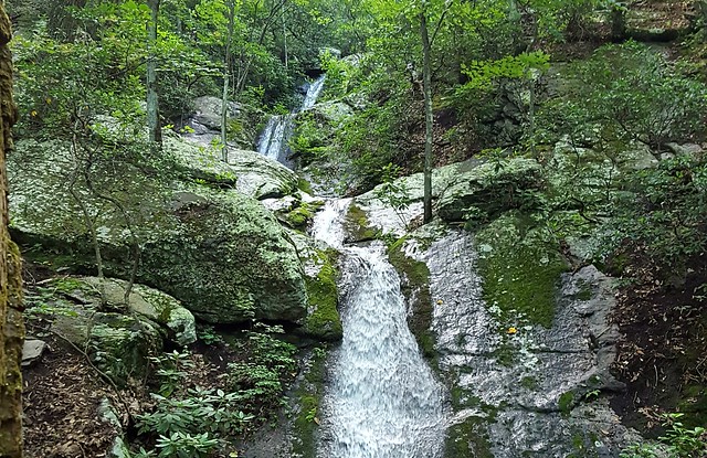Blue Suck Falls at Douthat State Park may be flowing after a rainfall, or just a drizzle