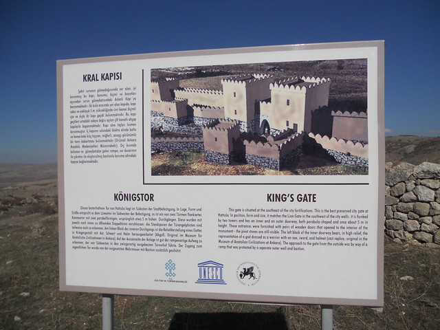 歷史巡禮-西台人的首都Hattuşa
