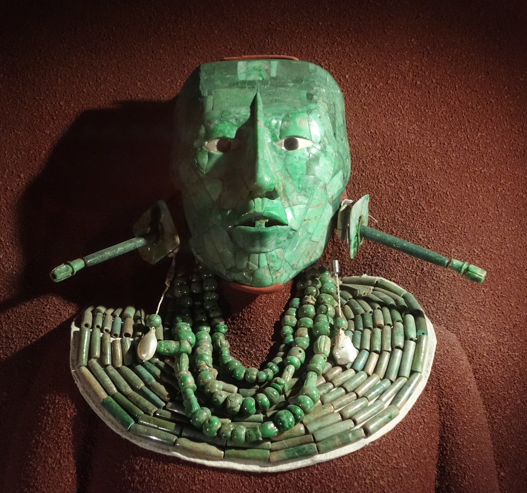 Jade Death Mask Of Mayan King Pacal, Museo Nacional De Ant… | Flickr