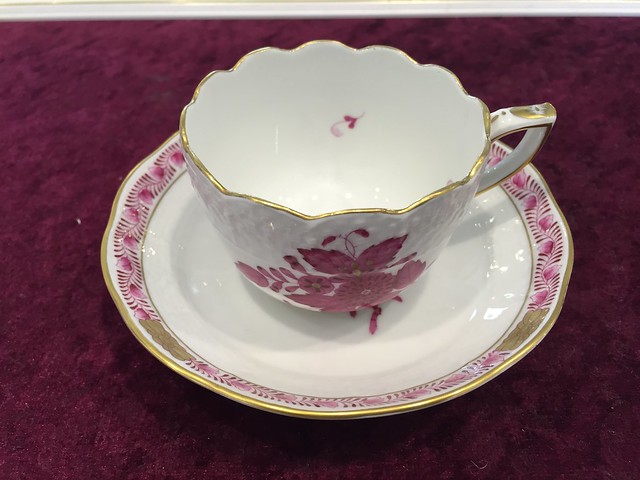 Herend cup and saucer April 26, 2015 251