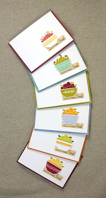 Fruity Friend Set With Envelopes