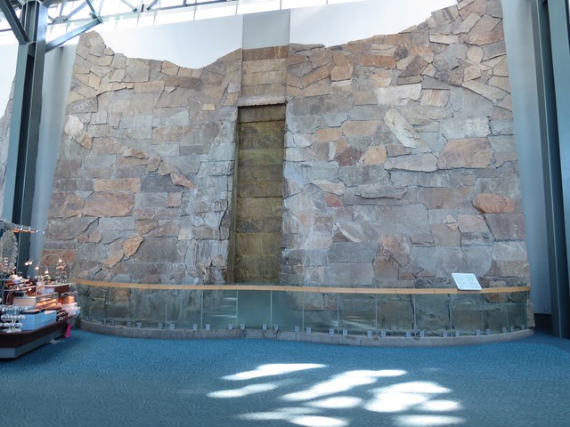 Sea to Sky Wall in Vancouver Airport
