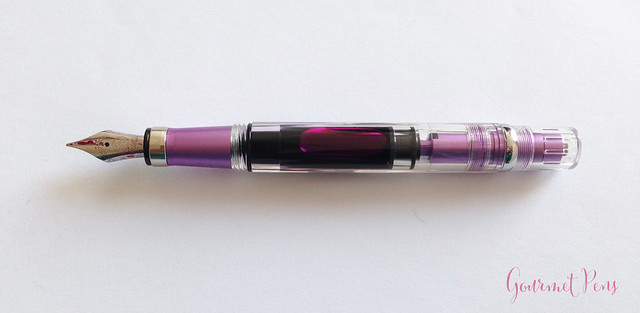 Review TWSBI Diamond 580 AL Purple Fountain Pen @TWSBI @CouronneDuComte (6)