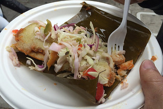 SF Carnaval 2015 - Salvadorean tamales