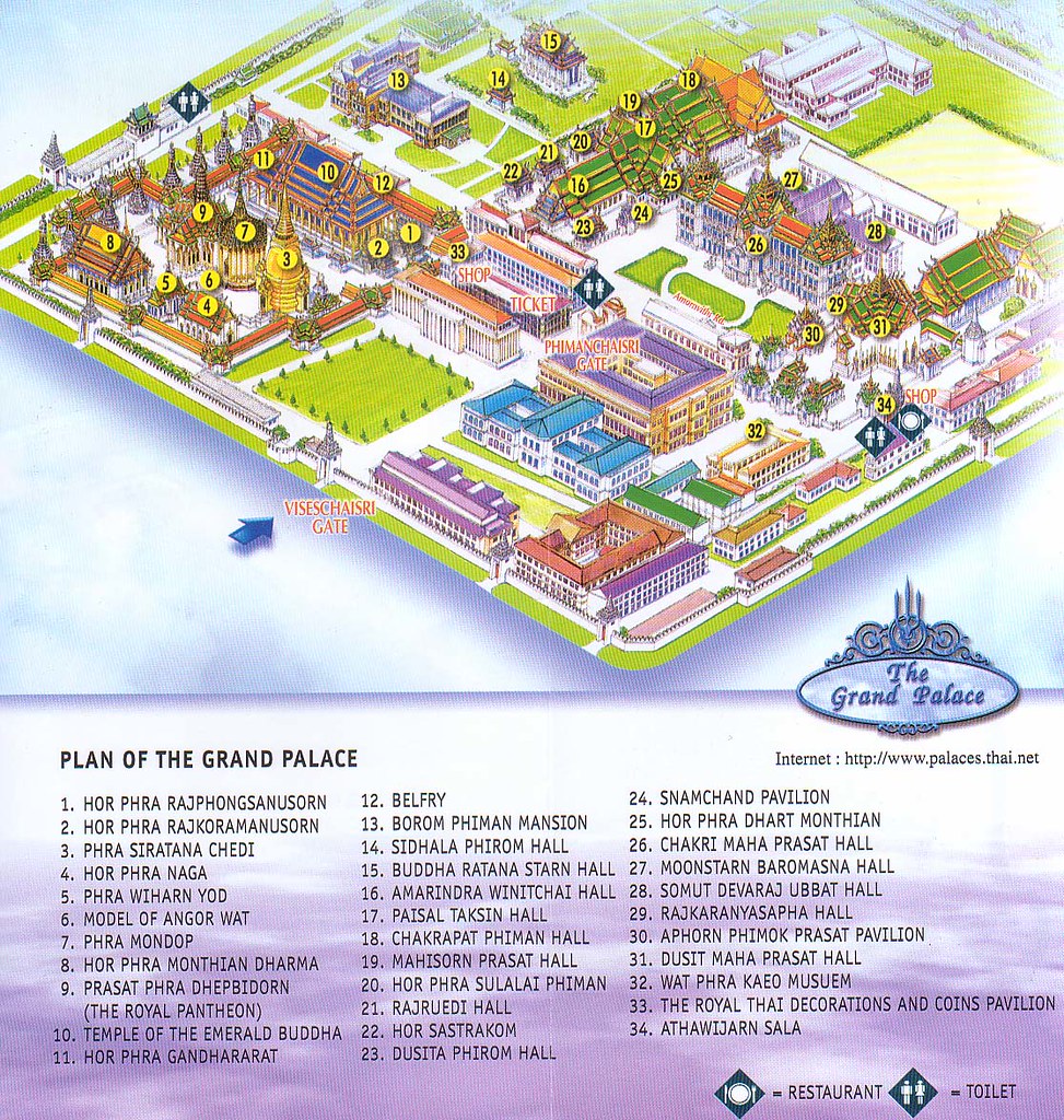 Grand Palace Map