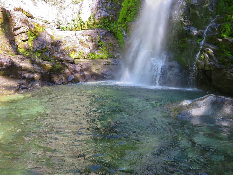 Splash pool of Wildcat Falls