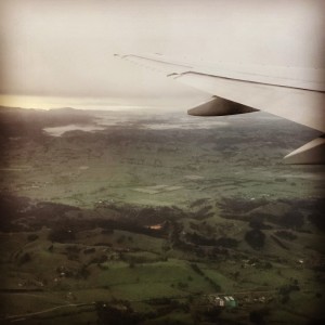 Landing in New Zealand