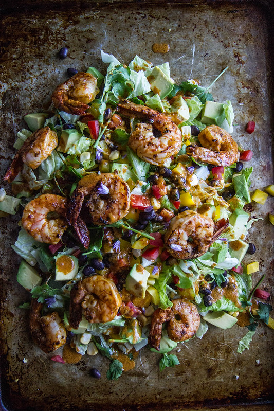 Southwestern Chipotle Shrimp Salad