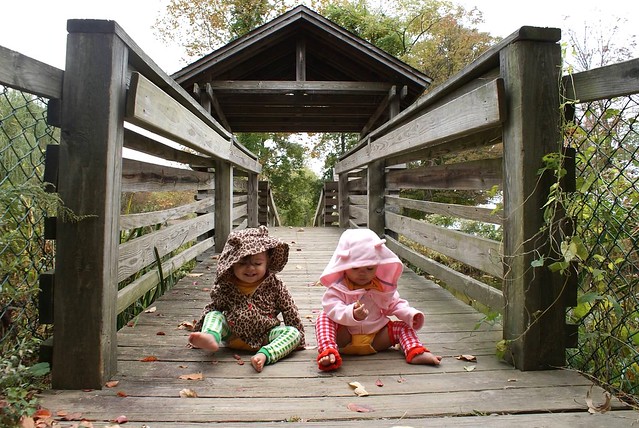 You are never too young to visit a Virginia State Park - this family enjoyed Leesylvania State Park