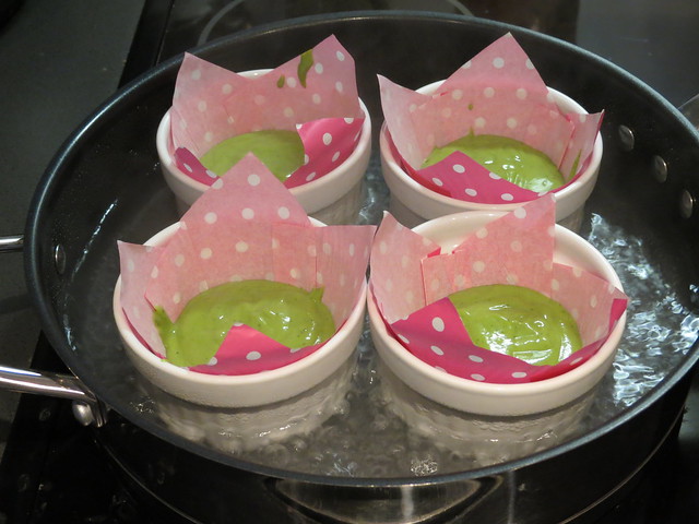 Cooking: Matcha Mushi Pan (抹茶蒸しパン)